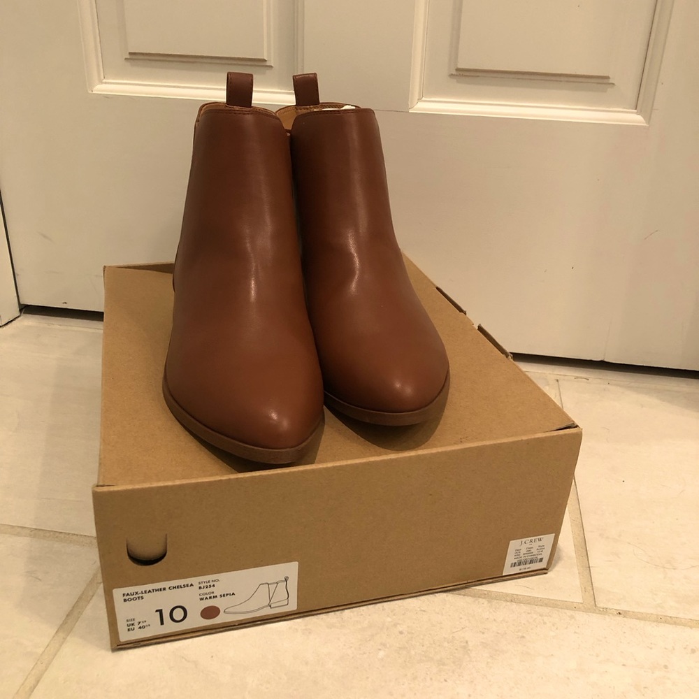 JCrew Chelsea Boots